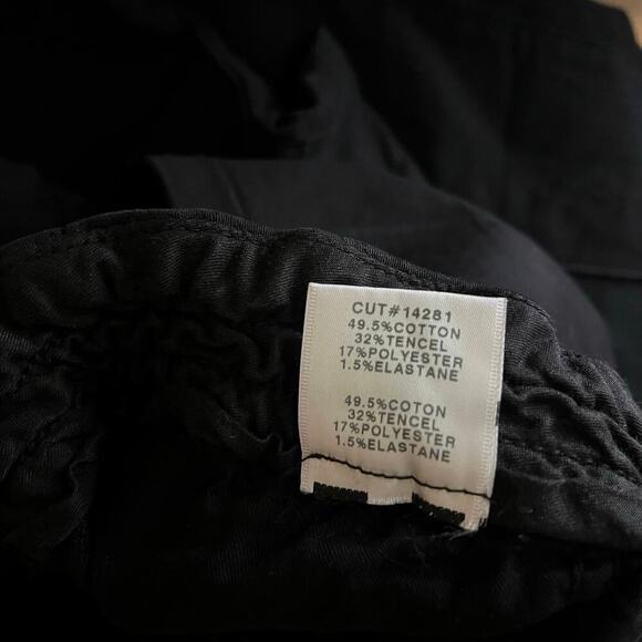 J Brand Men’s Waist Jogger Pants Drawstring Waist Pockets Large Black - Picture 7 of 9